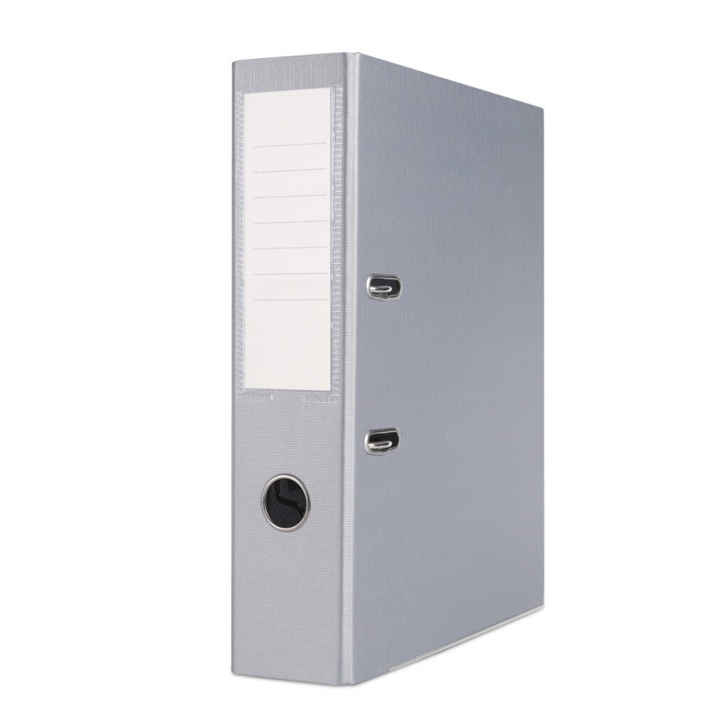 Segregator BASIC-S z szyną, PP, A4/75mm, szary - zdjęcie (4