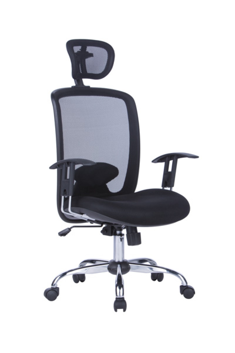 Fotel biurowy OFFICE PRODUCTS Samos, czarny - zdjęcie (8