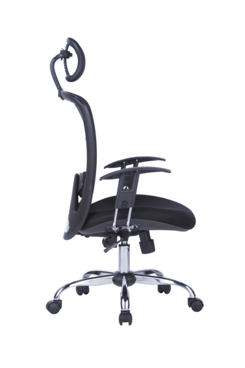 Fotel biurowy OFFICE PRODUCTS Samos, czarny - zdjęcie (7