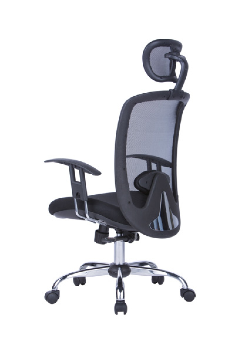 Fotel biurowy OFFICE PRODUCTS Samos, czarny - zdjęcie (4