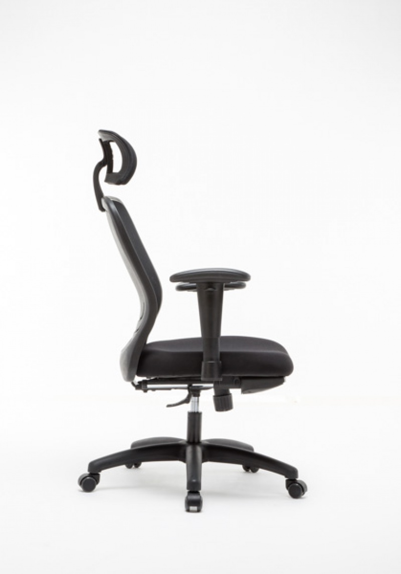 Fotel biurowy OFFICE PRODUCTS Zakynthos, czarny - zdjęcie (4