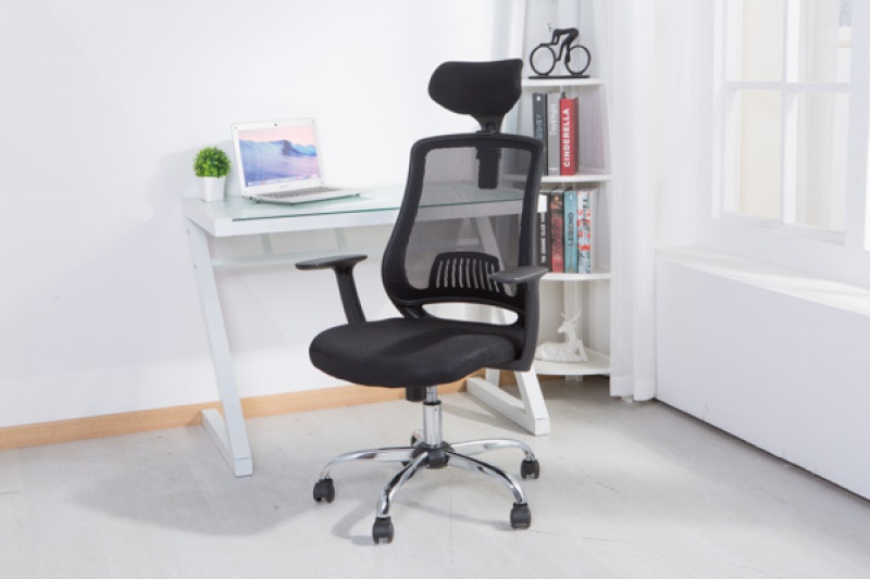 Fotel biurowy OFFICE PRODUCTS Itaka, czarny - zdjęcie (4
