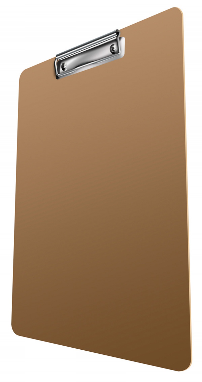 Clipboard DONAU Life, karton, A4, z klipsem, niebieski - zdjęcie (3