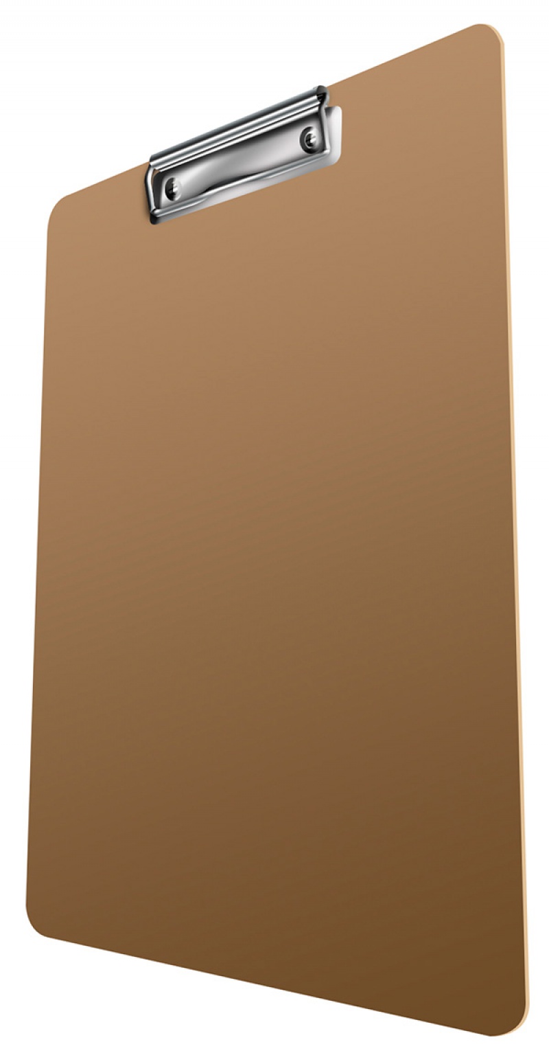 Clipboard DONAU Life, karton, A4, z klipsem, żółty - zdjęcie (3