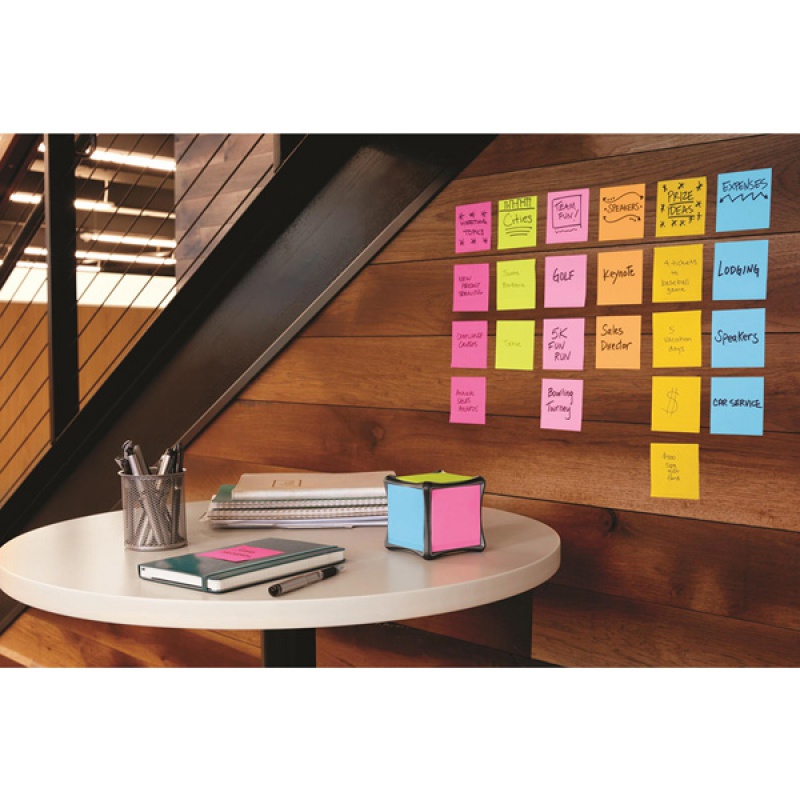 Karteczki samoprzylepne Post-it®, ENERGETIC, 76x127mm, 6x100 kart. - zdjęcie (6
