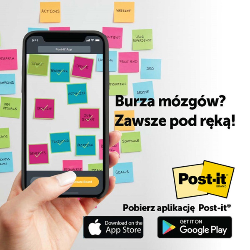 Karteczki samoprzylepne Post-it® Super Sticky, OASIS, 76x127mm, 5x90 kart. - zdjęcie (3