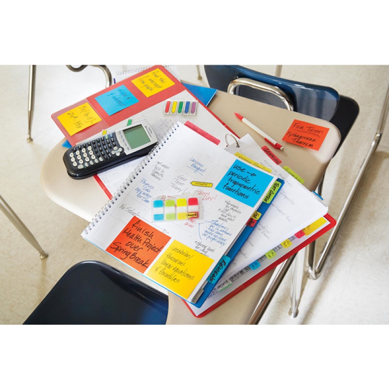 Karteczki samoprzylepne Post-it® Super Sticky Z-Notes, PLAYFUL, 76x76mm, 6x90 kart. - zdjęcie (7