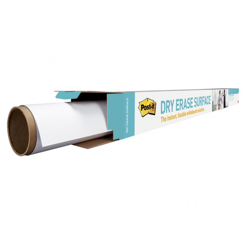 Suchościeralna folia w rolce POST-IT® Dry Erase (DEF4X3-EU), 91x122cm, biała - zdjęcie (4