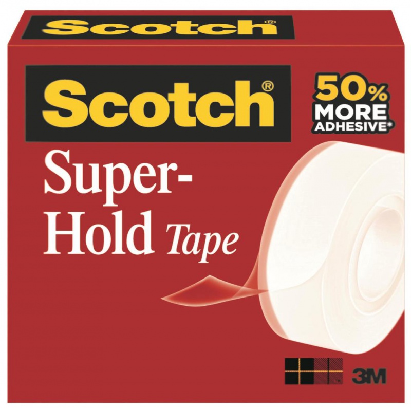 Taśma biurowa SCOTCH® Super-Hold, (700K), super mocna, 19mm, 25,4m, transparentna - zdjęcie (8