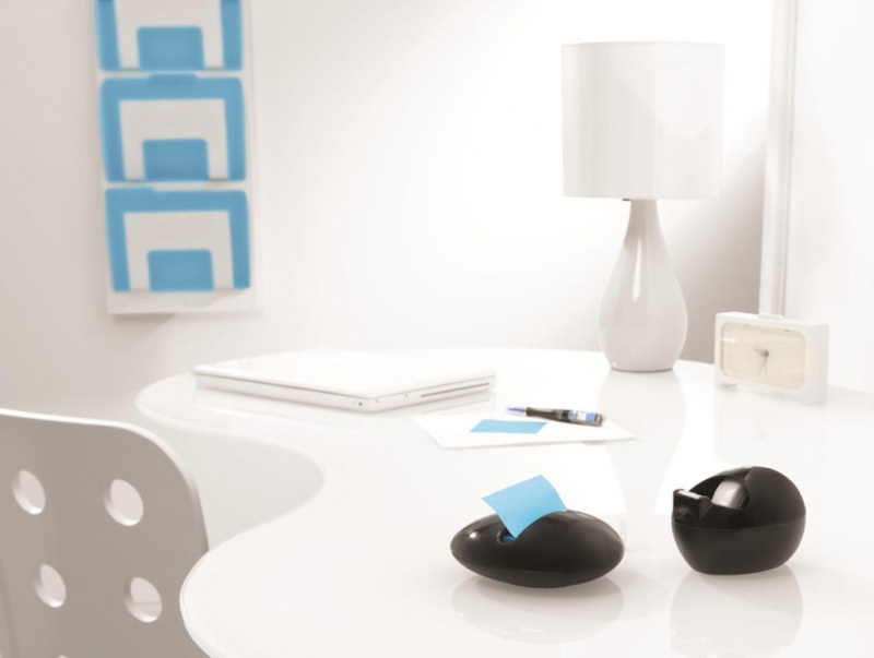 Dyspenser do taśm SCOTCH® Magic™ (C36-B-EU) projektu Karim Rashid, czarny, taśma GRATIS - zdjęcie (2
