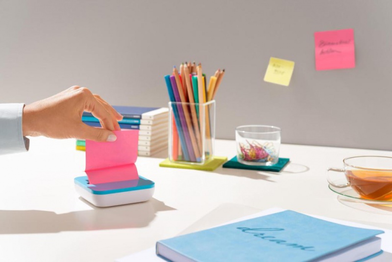 Karteczki samoprzylepne Post-it® Z-Notes (VAL-SS8P-R330), 76x76mm, 8x90 kart., mix kolorów - zdjęcie (7