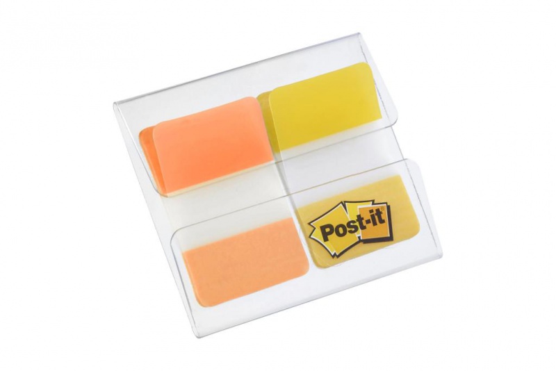 Zakładki indeksujące POST-IT® do archiwizacji (686-OY), PP, silne, 38x25,4mm, 2x8 kart., mix kolorów - zdjęcie (7