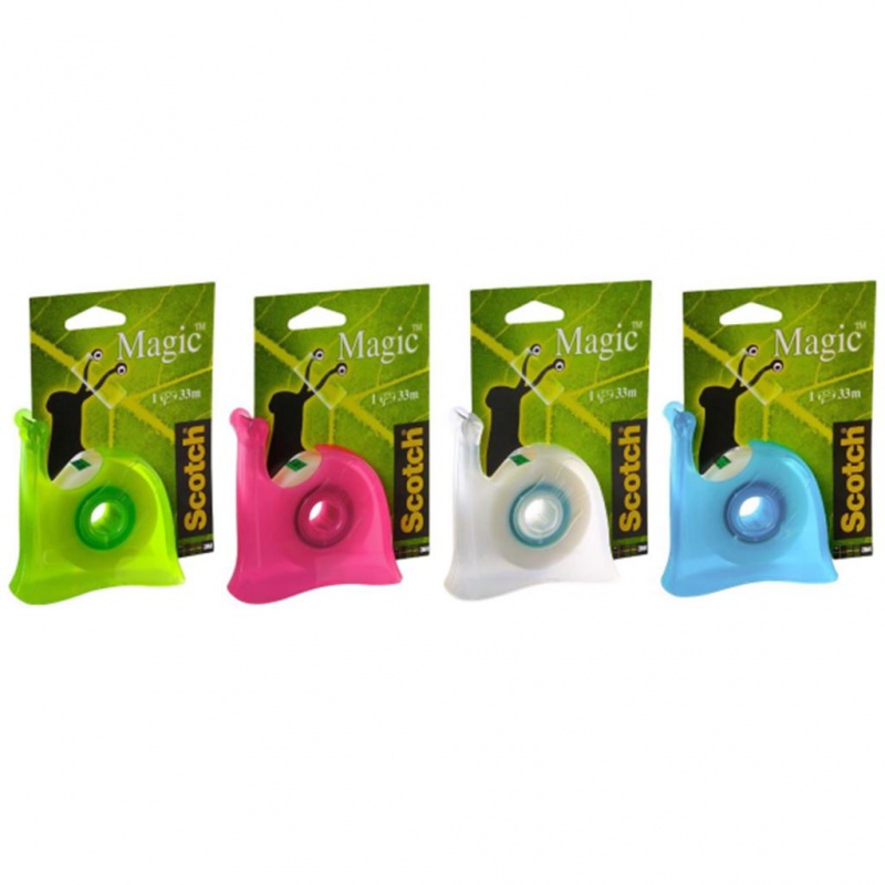 Dyspenser do taśm SCOTCH® (S-810), mix kolorów, taśma GRATIS - zdjęcie (7