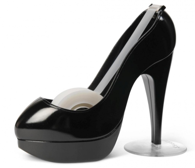 Dyspenser do taśm Scotch® w kształcie szpilki (C30-BLACK SHOE), taśma GRATIS - zdjęcie (6