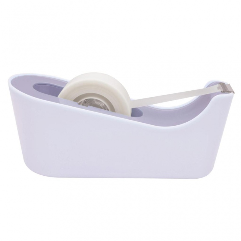 Dyspenser do taśm SCOTCH® (C-18L), w zestawie taśma Magic 19mmx33m, lawendowy - zdjęcie (3