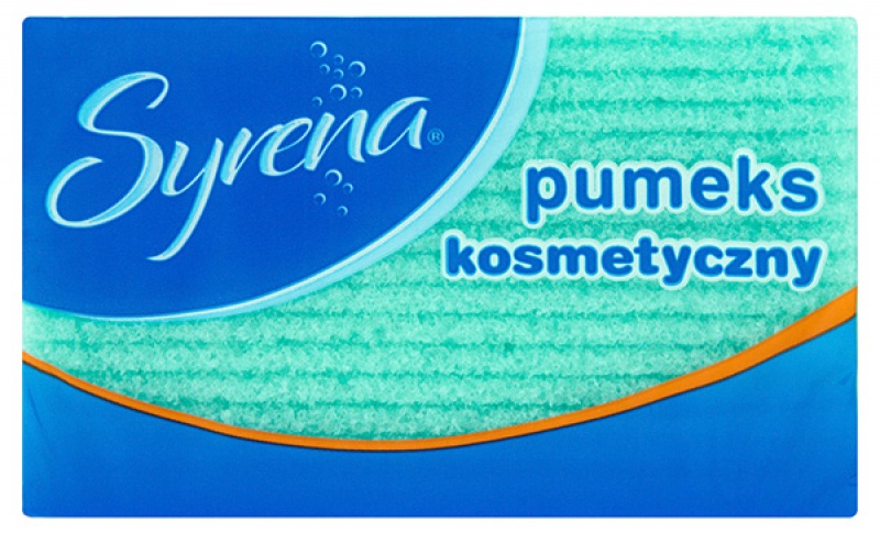 Pumeks kosmetyczny SYRENA, zielony