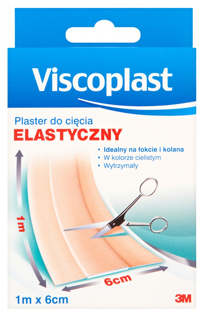 Plaster do cięcia VISCOPLAST, elastyczny, 6cmx1m