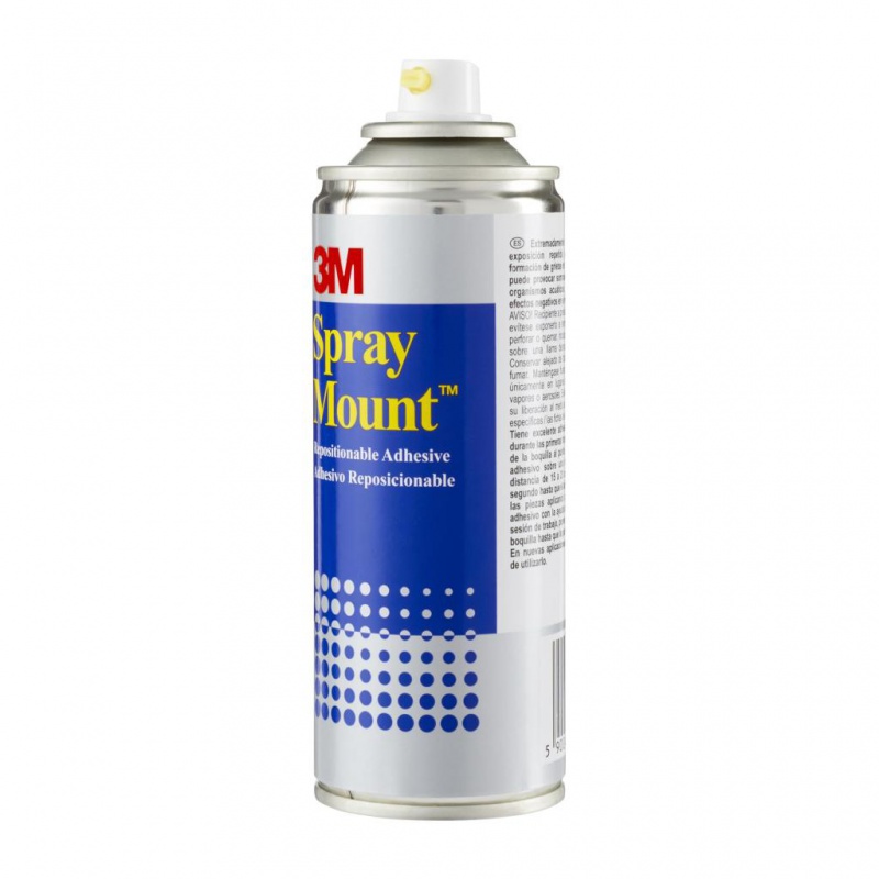 Klej w sprayu 3M Spraymount (UK7874/11), uniwersalny, 400ml - zdjęcie (5