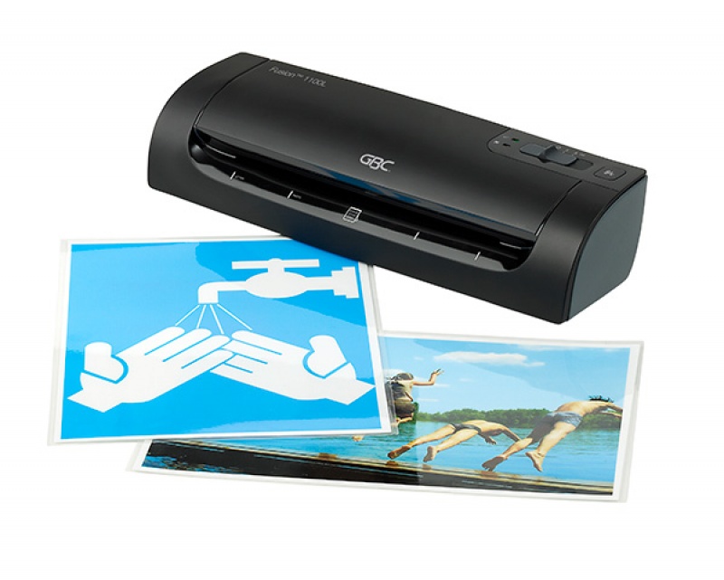 Laminator GBC Fusion 1100, A4, nagrzew.: 4min, prędk. laminacji: 1min, czarny - zdjęcie (11