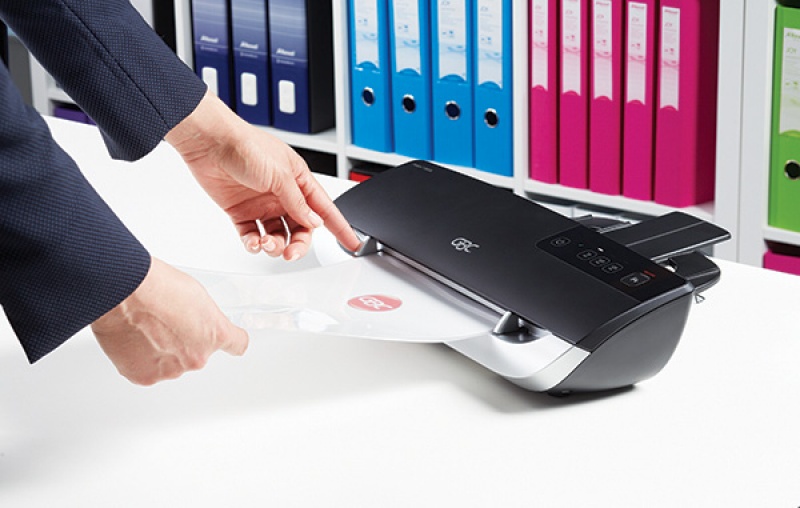 Laminator GBC Fusion 3000, A4, nagrzew.: 1,5min, prędk. laminacji: 30s, grafitowy - zdjęcie (6