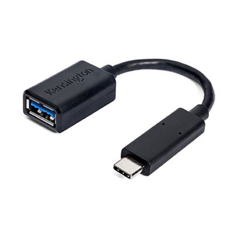 Adapter KENSINGTON, USB-C do USB-A CA1000, czarny