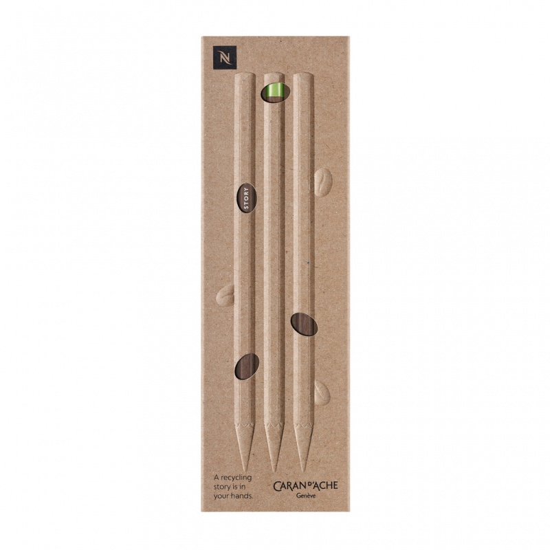 Ołówki Nespresso Swiss Wood 3szt - zdjęcie (4