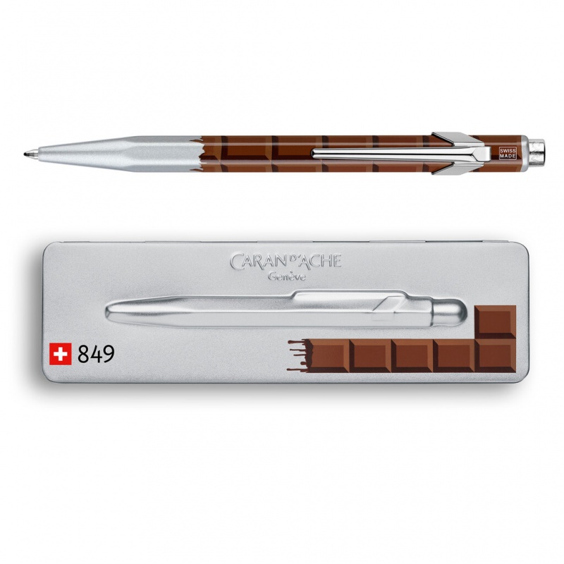 Długopis 849 Pop Line Totally Swiss - Chocolate - zdjęcie (7