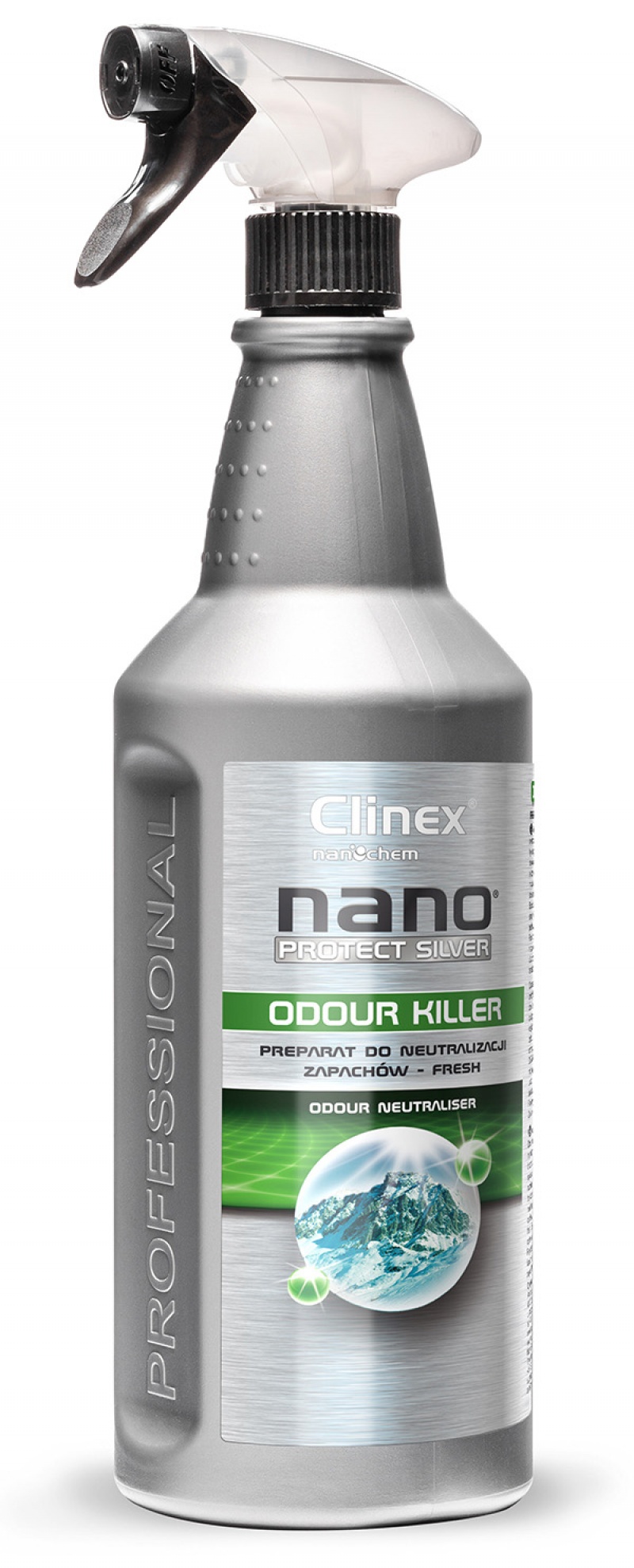 Preparat do neutralizacji zapachów CLINEX Nano Protect Silver Odour Killer 1L, fresh