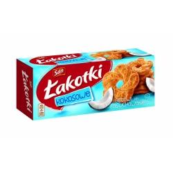 CIASTKA ŁAKOTKI KOKOSOWE SAN 168G 