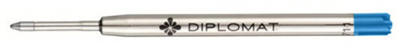 Wkład do długopisu DIPLOMAT do serii Excellence A Plus, Excellence A2, Aero, Optimist, Esteem, Traveller, Magnum, B, niebieski