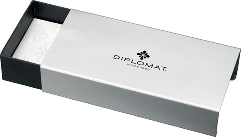 Pióro wieczne DIPLOMAT Optimist Ring, M, czarne - zdjęcie (2