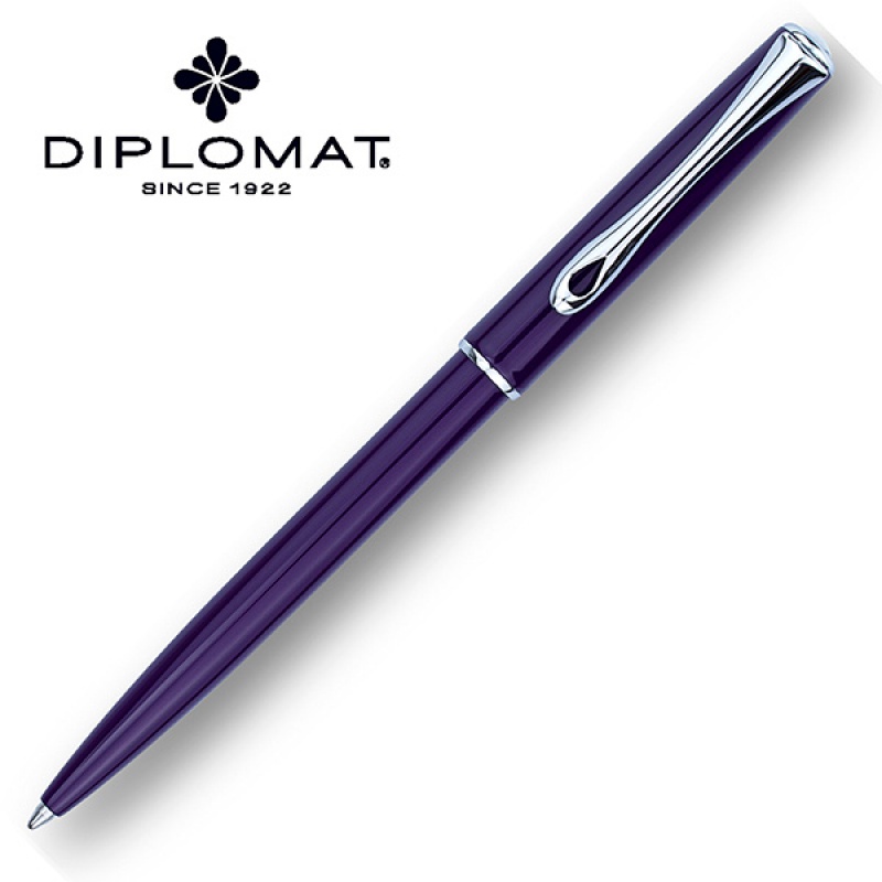Długopis DIPLOMAT Traveller, fioletowy - zdjęcie (3