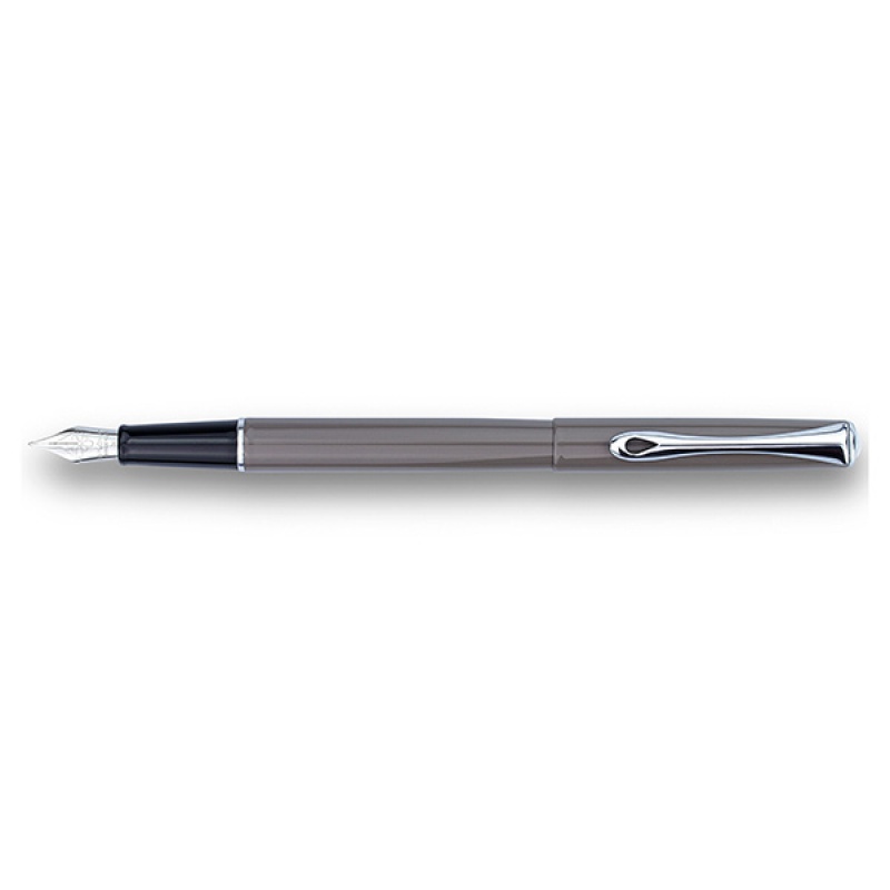 Pióro wieczne DIPLOMAT Traveller, M, szare - zdjęcie (4