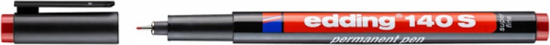 Foliopis e-140 S EDDING, czerwony - zdjęcie (2