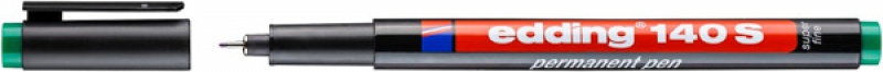 Foliopis e-140 S EDDING, 0,3mm, zielony - zdjęcie (2