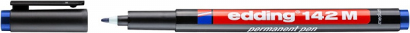 Foliopis e-142 M EDDING, 1mm, niebieski - zdjęcie (2