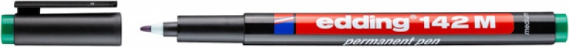 Foliopis e-142 M EDDING, 1mm, zielony - zdjęcie (2