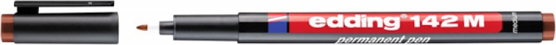 Foliopis e-142 M EDDING, 1mm, brązowy - zdjęcie (2