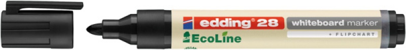 Marker do tablic e-28 EDDING EcoLine, 1,5-3 mm, czarny