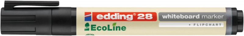 Marker do tablic e-28 EDDING EcoLine, 1,5-3 mm, czarny