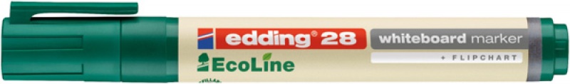 Marker do tablic e-28 EDDING EcoLine, 1,5-3 mm, zielony