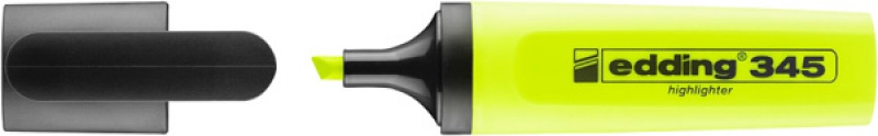 Zakreślacz e-345 EDDING, 2-5mm, żółty - zdjęcie (2