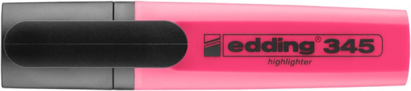 Zakreślacz e-345 EDDING, 2-5mm, różowy