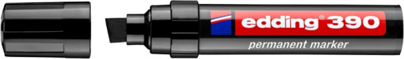 Marker permanentny e-390 EDDING, 4-12mm, czarny - zdjęcie (2