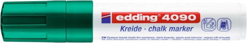 Marker kredowy e-4090 EDDING, 4-15 mm, zielony