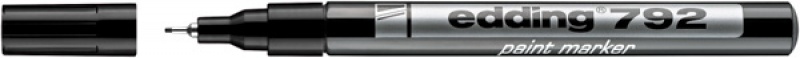 Marker olejowy e-792 EDDING, 0,8mm, czarny