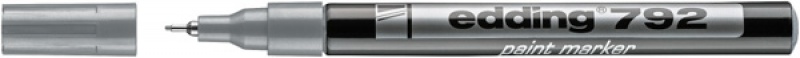 Marker olejowy e-792 EDDING, 0,8mm, srebrny