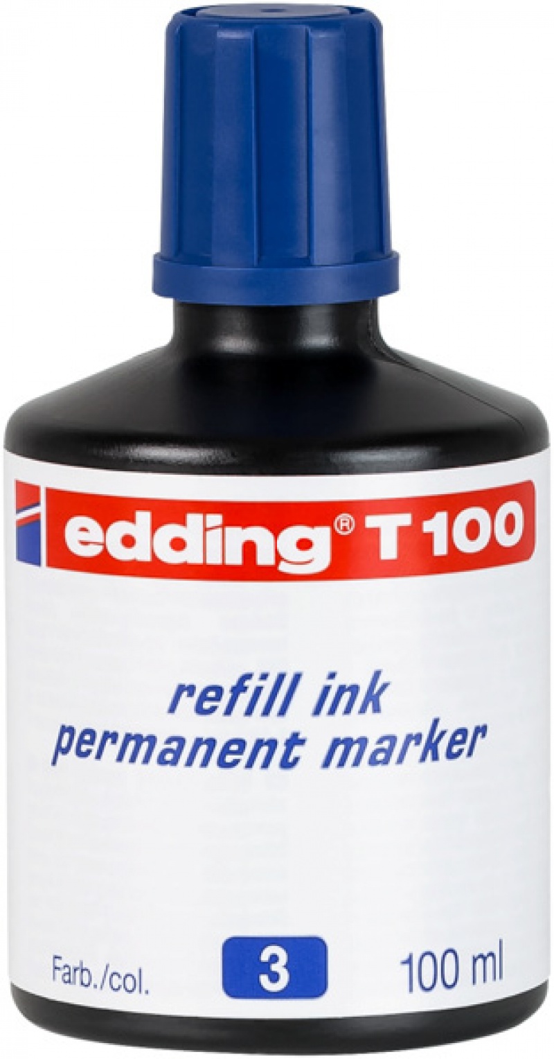Tusz do uzupełniania markerów permanentnych e-T 100 EDDING, niebieski