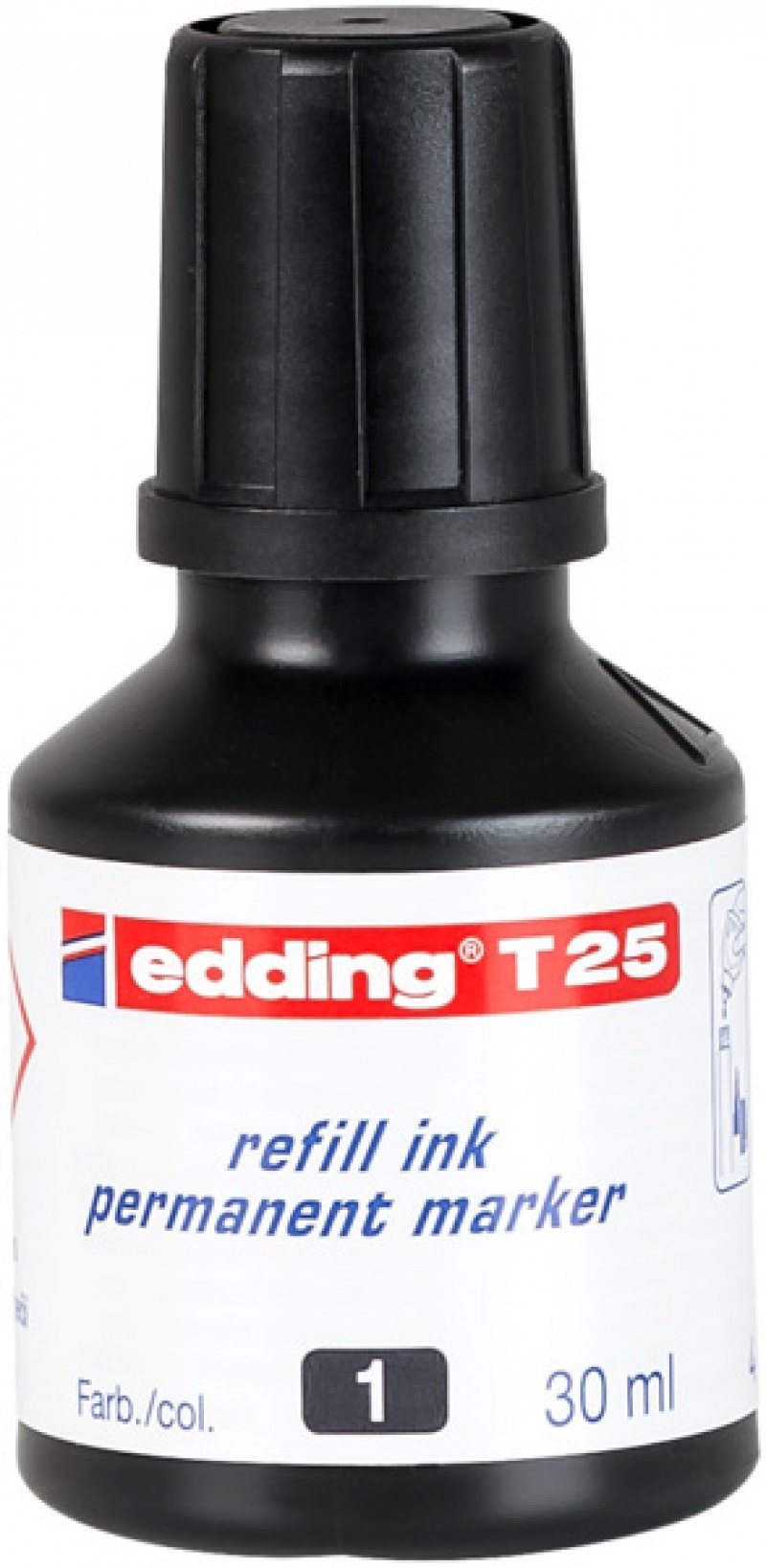 Tusz do uzupełniania markerów olejowych e-t25 EDDING, czarny