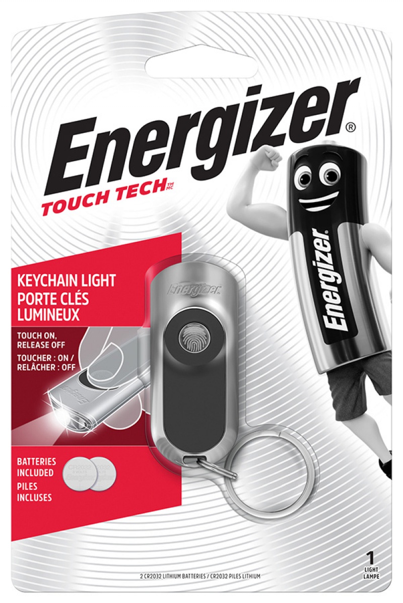 Latarka ENERGIZER Keychain Led + 1szt. baterii 2CR2016, czarna